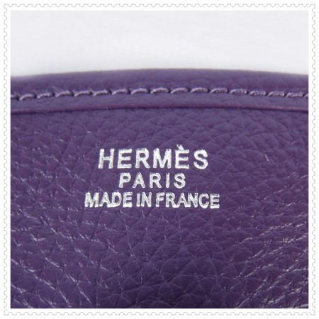 Hermes Evelyne III Bag Purple